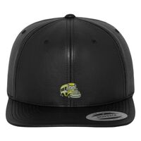 Full leather imitation snapback (6089FL) Vignette