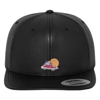 Full leather imitation snapback (6089FL) Vignette