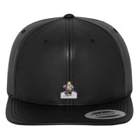 Full leather imitation snapback (6089FL) Vignette