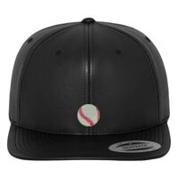Full leather imitation snapback (6089FL) Vignette