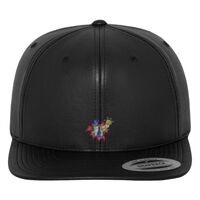 Full leather imitation snapback (6089FL) Vignette