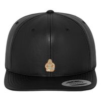 Full leather imitation snapback (6089FL) Vignette