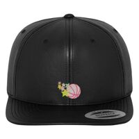 Full leather imitation snapback (6089FL) Vignette