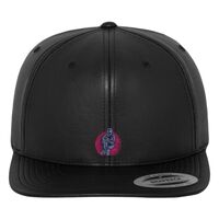 Full leather imitation snapback (6089FL) Vignette