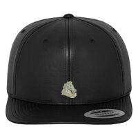 Full leather imitation snapback (6089FL) Vignette