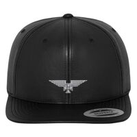 Full leather imitation snapback (6089FL) Vignette