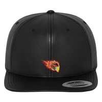 Full leather imitation snapback (6089FL) Vignette