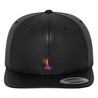 Full leather imitation snapback (6089FL) Vignette