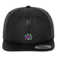 Full leather imitation snapback (6089FL) Vignette
