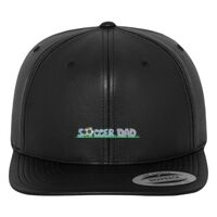 Full leather imitation snapback (6089FL) Vignette