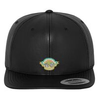 Full leather imitation snapback (6089FL) Vignette