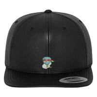 Full leather imitation snapback (6089FL) Vignette