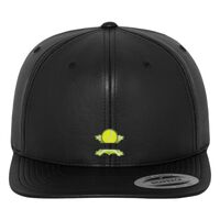 Full leather imitation snapback (6089FL) Vignette