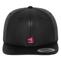 Full leather imitation snapback (6089FL) Vignette