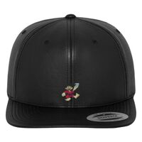 Full leather imitation snapback (6089FL) Vignette