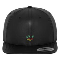 Full leather imitation snapback (6089FL) Vignette