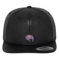 Full leather imitation snapback (6089FL) Vignette