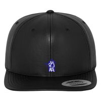 Full leather imitation snapback (6089FL) Vignette