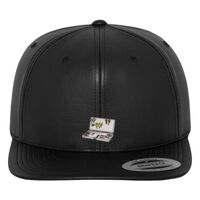 Full leather imitation snapback (6089FL) Vignette