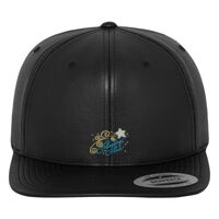 Full leather imitation snapback (6089FL) Vignette