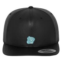 Full leather imitation snapback (6089FL) Vignette