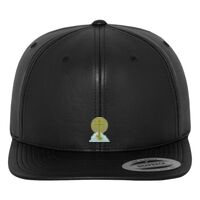 Full leather imitation snapback (6089FL) Vignette