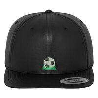 Full leather imitation snapback (6089FL) Vignette