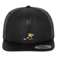 Full leather imitation snapback (6089FL) Vignette