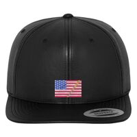 Full leather imitation snapback (6089FL) Vignette