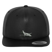 Full leather imitation snapback (6089FL) Vignette