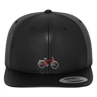 Full leather imitation snapback (6089FL) Vignette