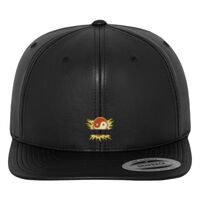 Full leather imitation snapback (6089FL) Vignette