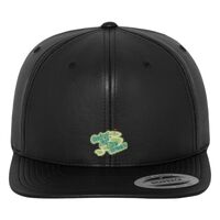 Full leather imitation snapback (6089FL) Vignette