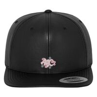 Full leather imitation snapback (6089FL) Vignette