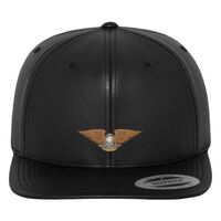 Full leather imitation snapback (6089FL) Vignette