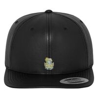 Full leather imitation snapback (6089FL) Vignette