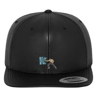 Full leather imitation snapback (6089FL) Vignette