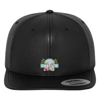Full leather imitation snapback (6089FL) Vignette