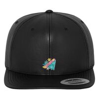 Full leather imitation snapback (6089FL) Vignette