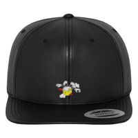 Full leather imitation snapback (6089FL) Vignette