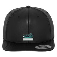 Full leather imitation snapback (6089FL) Vignette