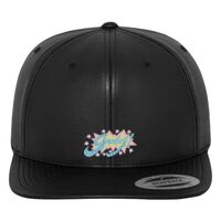 Full leather imitation snapback (6089FL) Vignette