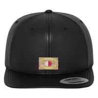 Full leather imitation snapback (6089FL) Vignette