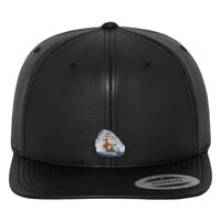 Full leather imitation snapback (6089FL) Vignette