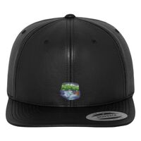 Full leather imitation snapback (6089FL) Vignette