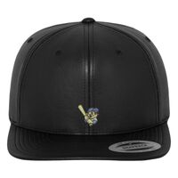 Full leather imitation snapback (6089FL) Vignette