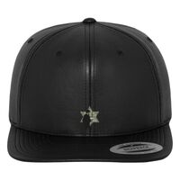Full leather imitation snapback (6089FL) Vignette