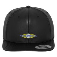Full leather imitation snapback (6089FL) Vignette