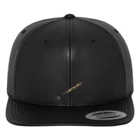 Full leather imitation snapback (6089FL) Vignette