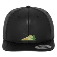 Full leather imitation snapback (6089FL) Vignette